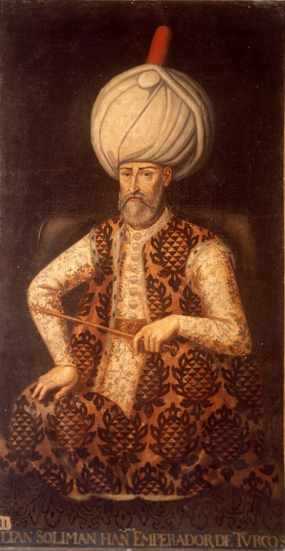 Sultán Suleiman I el Magnífico, siglo XVII de Unbekannt