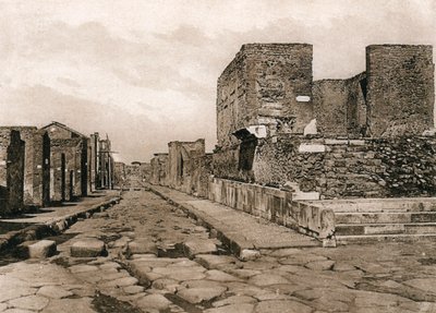 Tempio della Fortuna, Pompeya, Italia, c1900s de Unbekannt