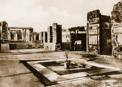 Templo de Apolo, Pompeya, Italia, c1900s de Unbekannt