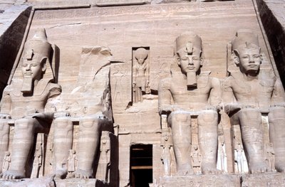 Templo de Abu Simbel, Egipto, siglo XIII a.C. de Unbekannt