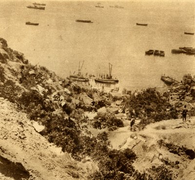 La colonia Anzac en Gallipoli, Gaba Tepe de Unbekannt