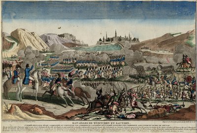 La batalla de Bautzen, 1813 de Unbekannt