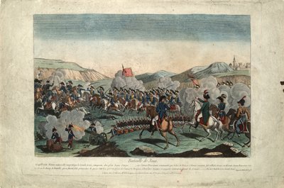 La Batalla de Jena, ca 1806 de Unbekannt