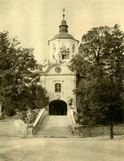 La Bergkirche, Eisenstadt, Austria, c. 1935 de Unbekannt