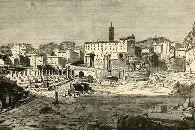 El Foro en Roma, 1890 de Unbekannt