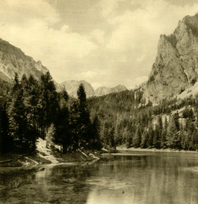 El Grüner See, Estiria, Austria de Unbekannt