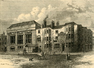 La Taberna de los Cuernos, Kennington, en 1820, c1878 de Unbekannt