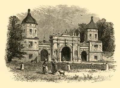 El Lodge, Burghley Park, 1898 de Unbekannt