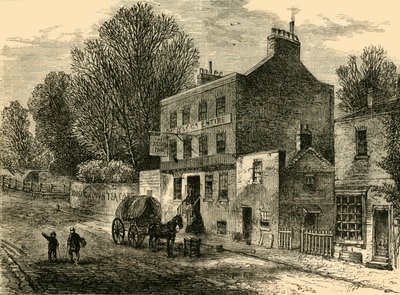 The Old Crown Inn, Highgate, 1830, c1876 de Unbekannt