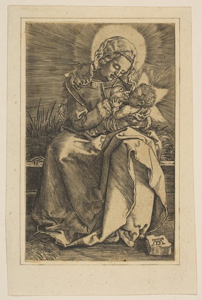 La Virgen amamantando al Niño Jesús de Unbekannt