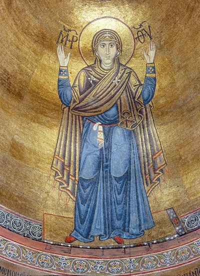 La Virgen Orante de Unbekannt