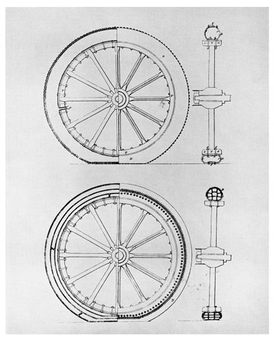 El primer neumático neumático, 1845 1956 de Unbekannt