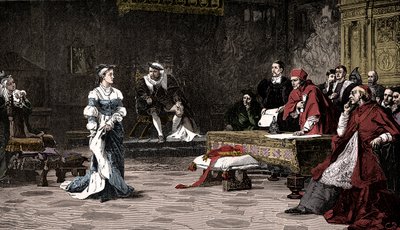 El juicio de la Reina Catalina, 1529 1905 de Unbekannt