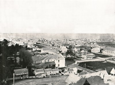 Vista desde Milton Road, Napier, Nueva Zelanda de Unbekannt