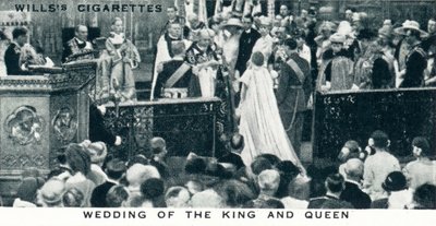 Boda del Rey y la Reina, 1923 1937 de Unbekannt