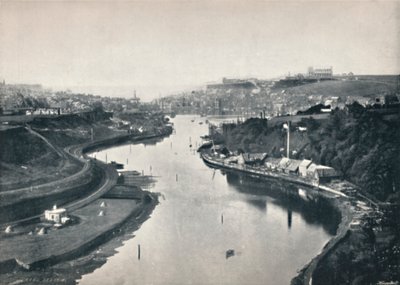 Whitby - Vista General de la Ciudad, 1895 de Unbekannt