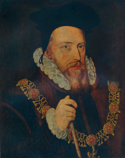 William Cecil, Lord Burghley, siglo XVI de Unbekannt