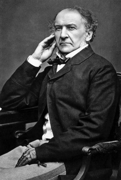 William Ewart Gladstone, estadista liberal británico de Unbekannt