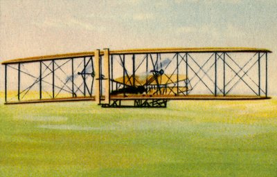 Planeador de los hermanos Wright, c. 1900, 1932 de Unbekannt