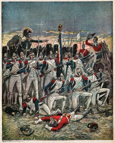 Batalla de Waterloo de Nicolas Liez