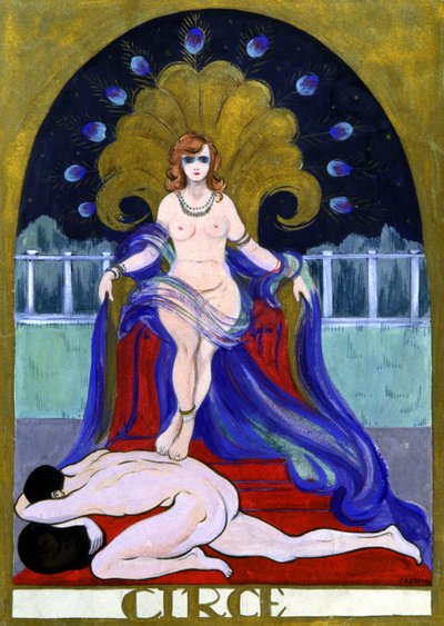 Circe la Encantadora, c. 1900 (ilustración) de Unbekannter Künstler