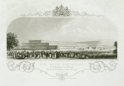 Gran Exposición 1851, el Palacio de Cristal, Londres de Unbekannt