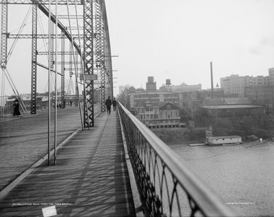 Little Rock, desde el Puente Libre de Unbekannter Künstler