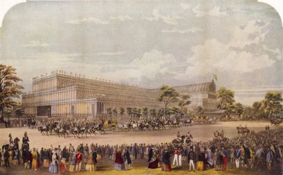 La Gran Exposición de 1851, Londres (impresión) de Unbekannter Künstler