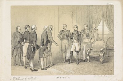 Verhuell con Napoleón, 1806 de Unknown