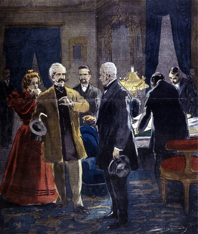 Caso Dreyfus. El arresto del comandante Esterhazy de Unknown artist