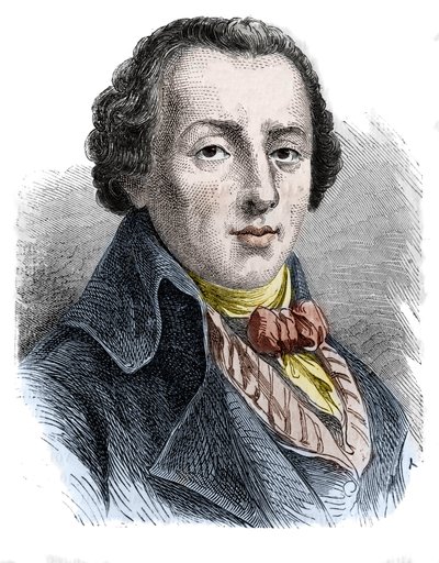 Jean-Antoine (Jean Antoine) Roucher (1745-1794), poeta francés de Unknown artist