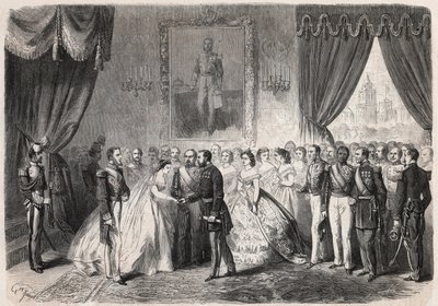 Matrimonio del mariscal François Achille Bazaine de Unknown artist