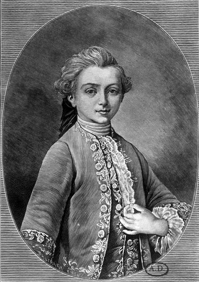 Retrato de André Chénier de Unknown artist