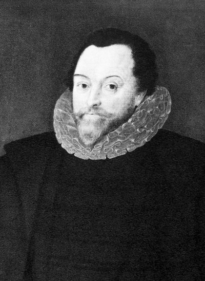 Retrato de Francis Drake (1540-1596) de Unknown artist