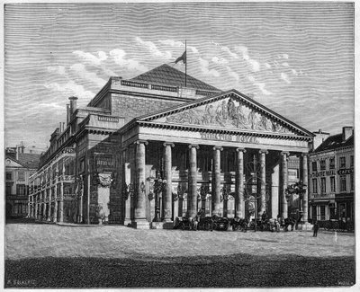 Teatro Real de la Moneda, Bruselas, Bélgica de Unknown artist