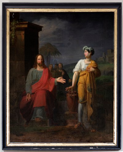 Jesús y la Samaritana de Unknown artist