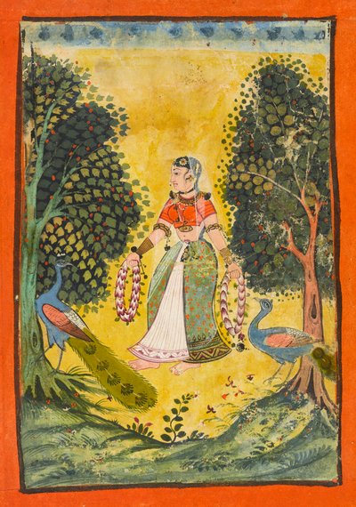 Kakubha Ragini, folio de un <em>Ragamala</em> de Unknown artist