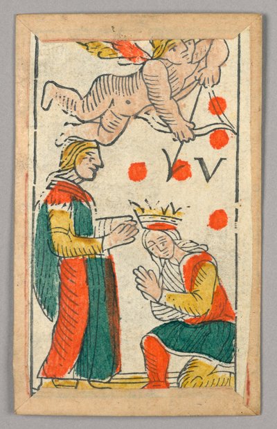 Carta de Tarot Minchiate de Unknown artist