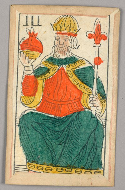 Carta de Juego Minchiate (Tarot) de Unknown artist