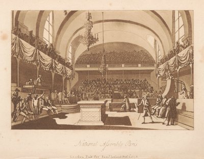 Asamblea Nacional, París de Unknown artist