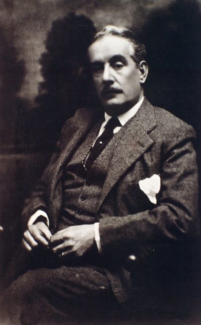 Retrato de Giacomo Puccini de Unknown photographer