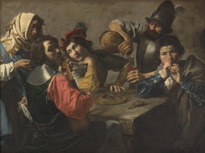 El concierto (óleo sobre lienzo) de Valentin de Boulogne