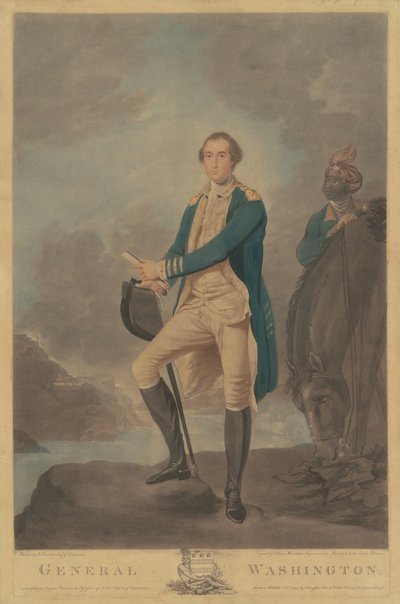 General Washington de Valentine Green after John Trumbull