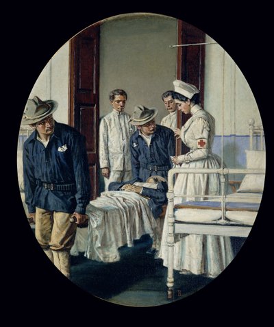 En un Hospital Militar de Vasili Vasilievich Vereshchagin