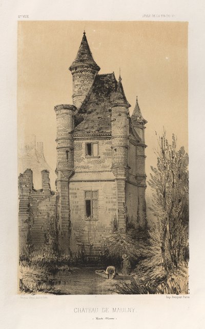 P11, Chateau De Maulny Haute-Marne de Victor Petit