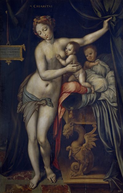 Caridad, ca 1555 de Vincent Sellaer