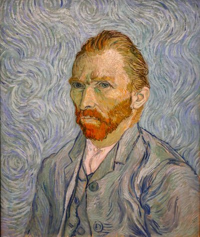 Retrato de la artista de Vincent van Gogh