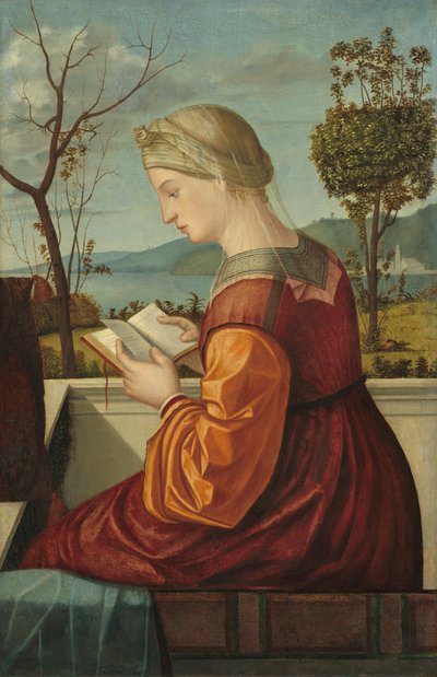 La Virgen leyendo, c. 1505 de Vittore Carpaccio