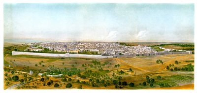 Panorama de Jerusalén de W. Dickens