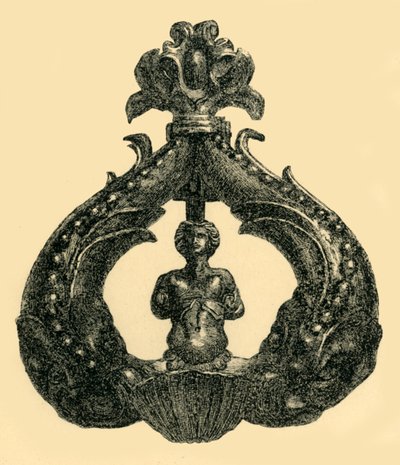 Aldaba de bronce, c1550-1600, 1881 de W. Harbutt